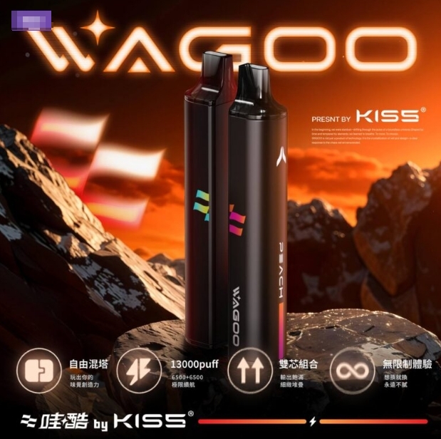 哇酷 一次性 6500口 拋棄式 電子煙 